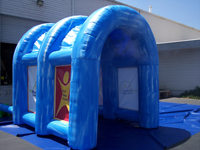 Inflatable Interactive Games Misting Tunnel